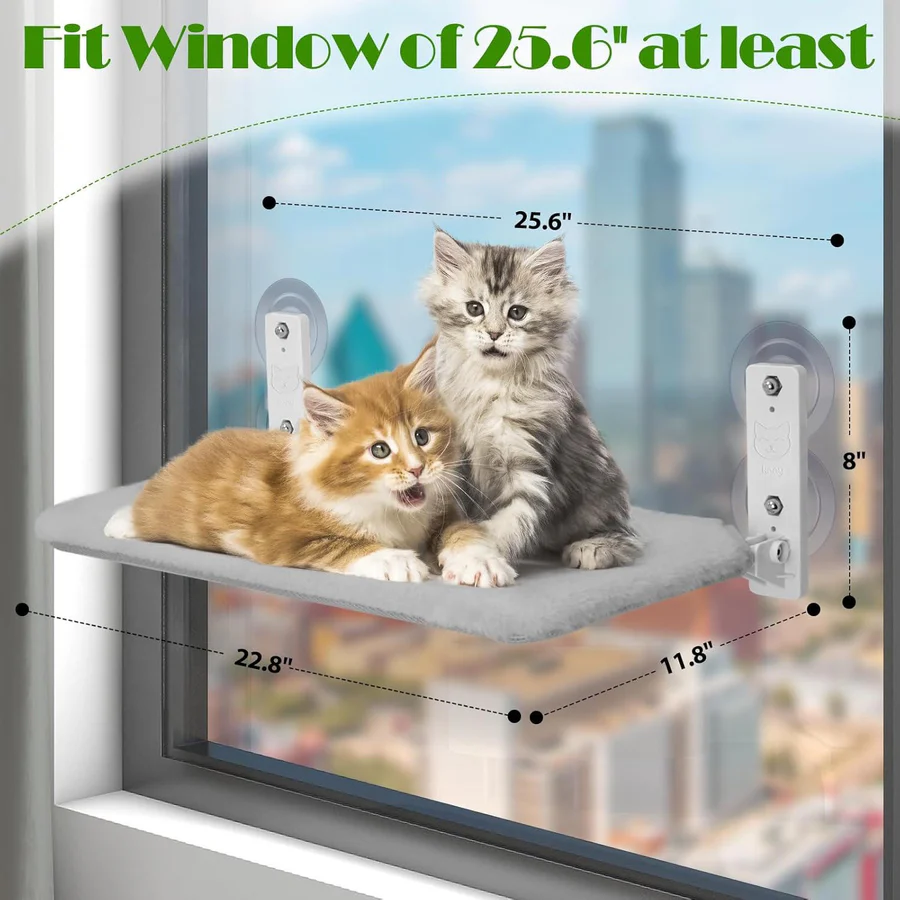 Hamac de fenêtre pour chat