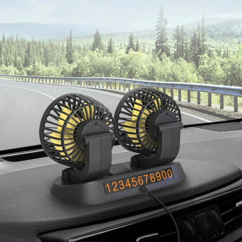 Ventilateur rafraîchissant - Profitez d'un air frais dans votre voiture