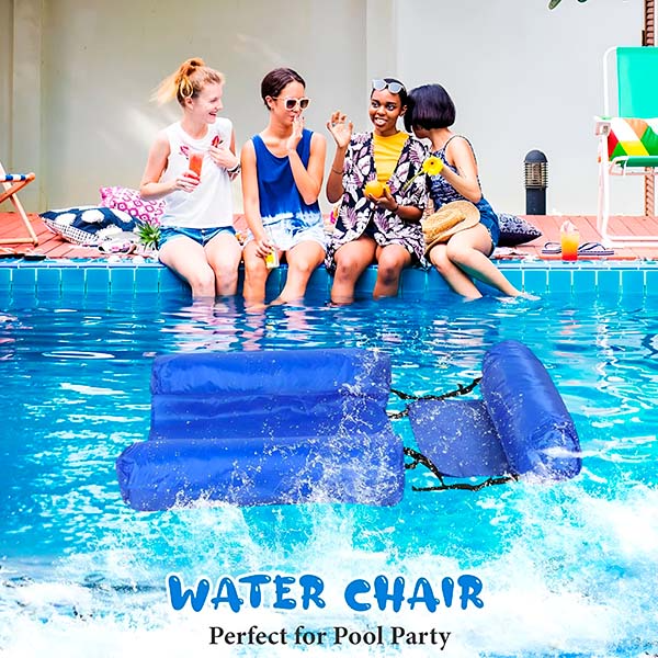 Chaise de natation avec dossier pour un confort maximal