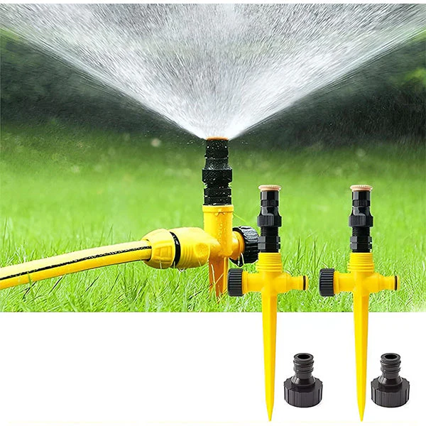 Arroseur de jardin 360° économe en eau avec jets réglables
