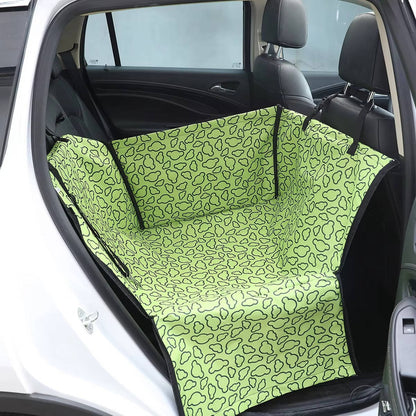 Housse de siège auto écologique en polyester pour chien, hamac de siège arrière imperméable et protection de dossier pour petits chiens