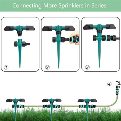 Systèmes d'arrosage pour jardin, lot de 5