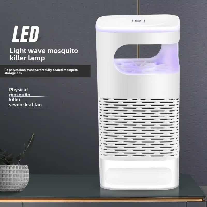 Piège à moustiques et insectes UV à aspiration automatique pour attraper moustiques, mites et moucherons, intérieur