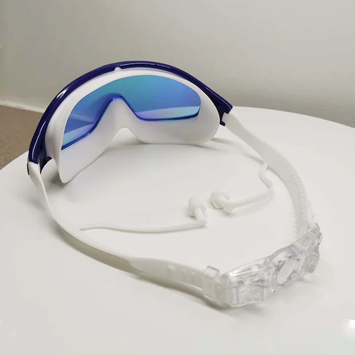 Lunettes de natation grand angle à effet antibuée