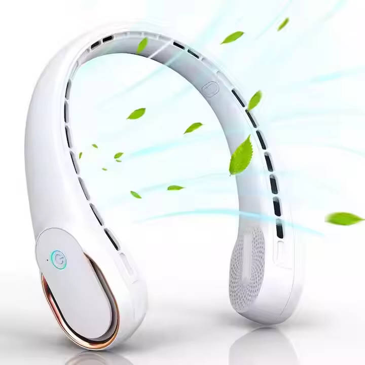 Ventilateur de cou portable mains libres sans pales à porter
