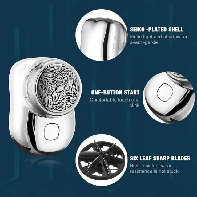SMOOTHSHAVE - Compact portable shaver for a smooth and painless shave on the go