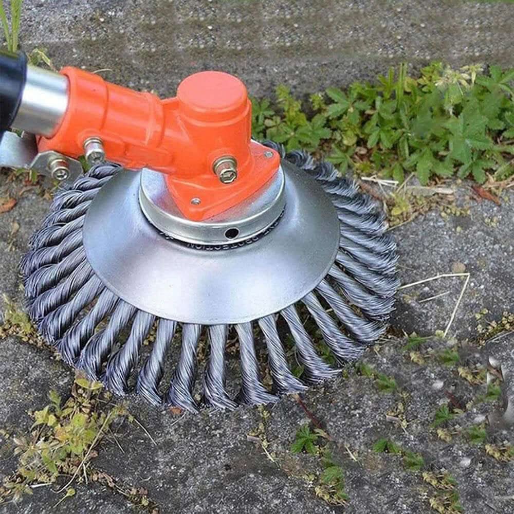 STEELROOT – Robust steel weed trimmer for paths, paving stones, and lawn edges