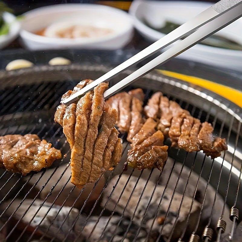 FIREPROOF - Multifunctional Grill Tongs 25 cm for Picnic and Home Kitchen