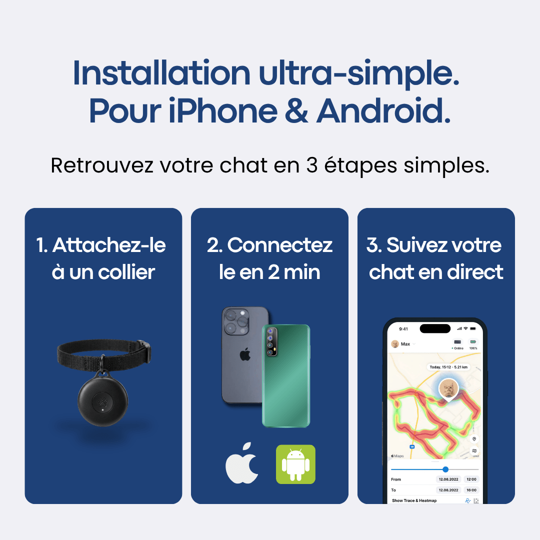 GPS Pour Chat Sans Abonnement - FlashDiscount