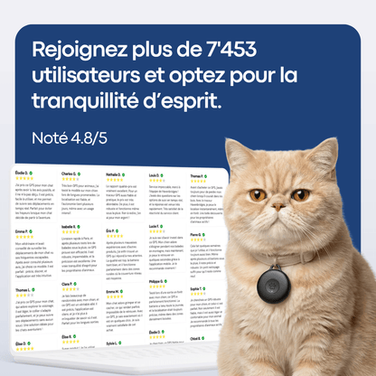 GPS Pour Chat Sans Abonnement - FlashDiscount