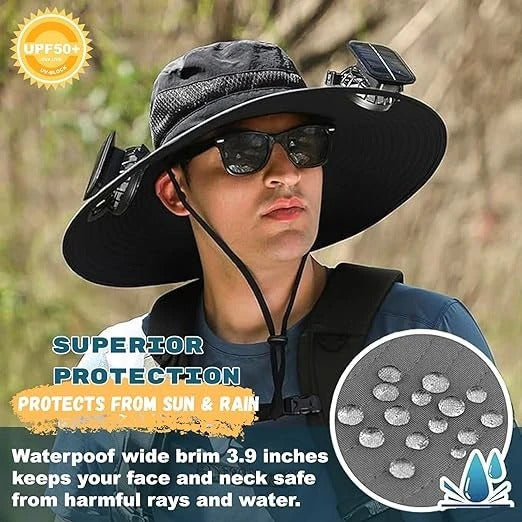 Chapeau de soleil léger et respirant pour homme