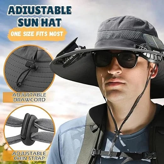 Chapeau de soleil léger et respirant pour homme