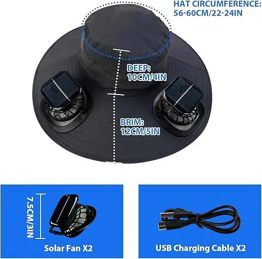 Chapeau de soleil léger et respirant pour homme
