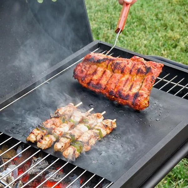 Tapis de cuisson antiadhésif pour barbecue