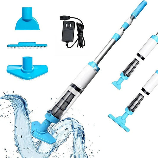Aspirateur de piscine sans fil rechargeable 3 en 1