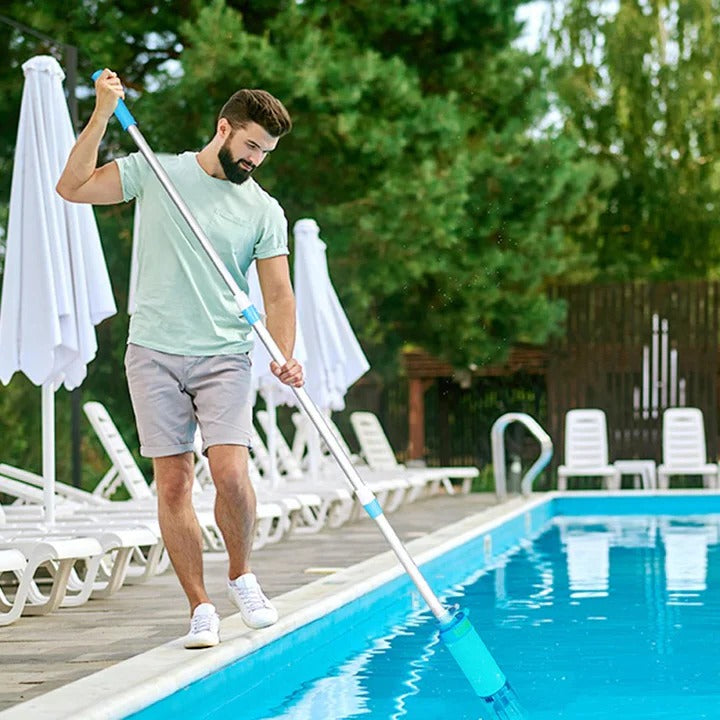 Aspirateur de piscine sans fil rechargeable 3 en 1