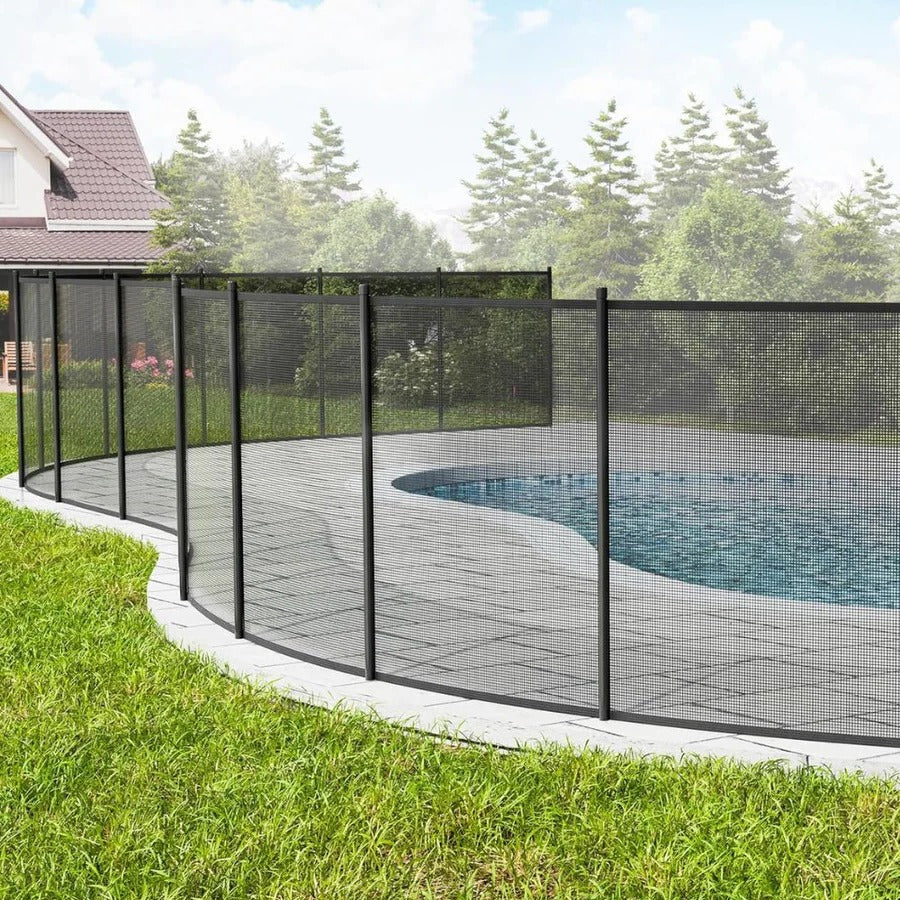 Clôture de sécurité amovible pour piscine enterrée