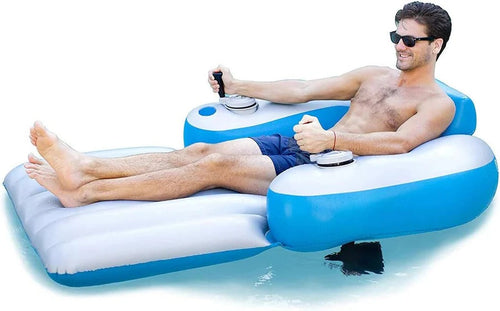 Lounger flottant pour piscine Splash Runner