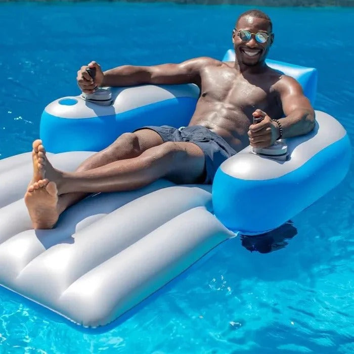Lounger flottant pour piscine Splash Runner