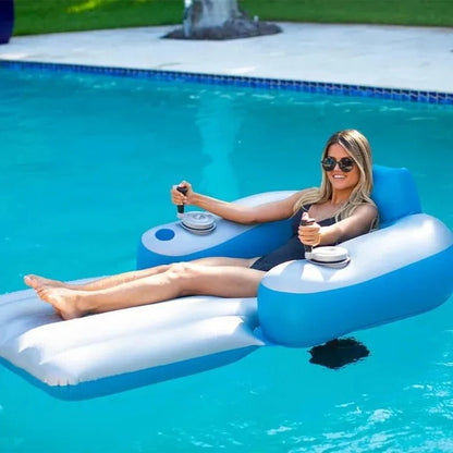 Lounger flottant pour piscine Splash Runner