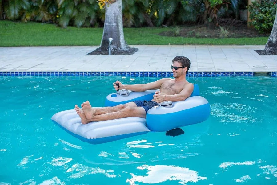 Lounger flottant pour piscine Splash Runner