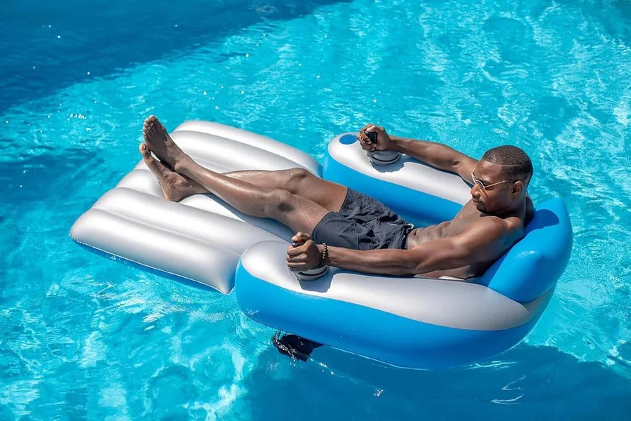 Lounger flottant pour piscine Splash Runner