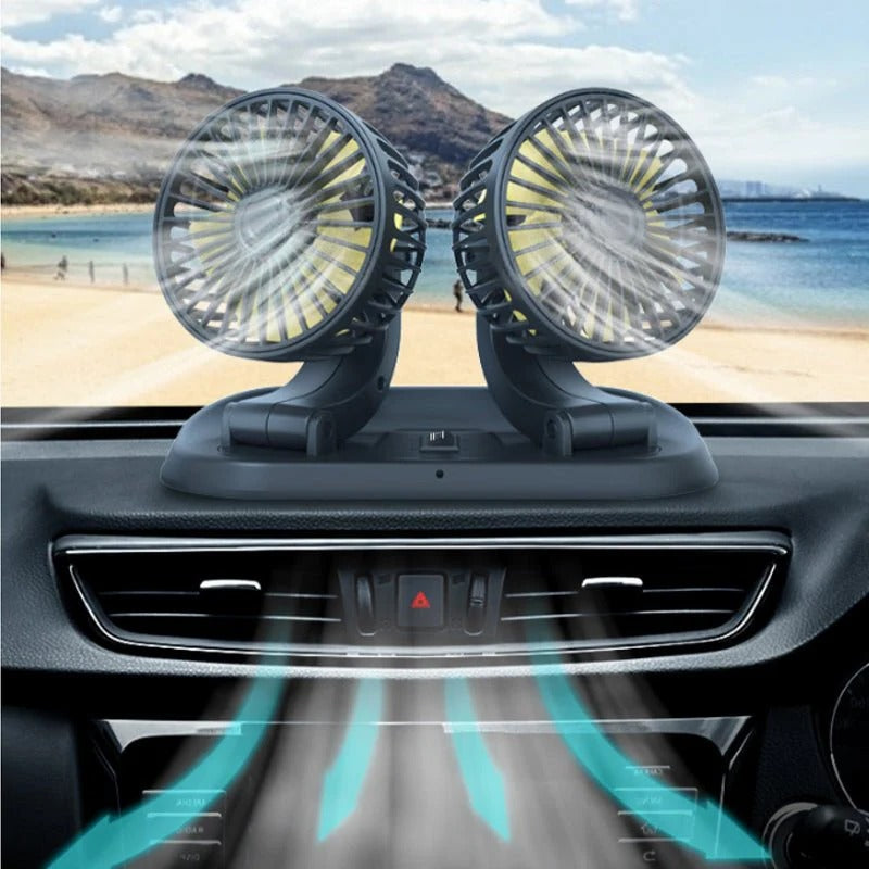 Ventilateur rafraîchissant - Profitez d'un air frais dans votre voiture