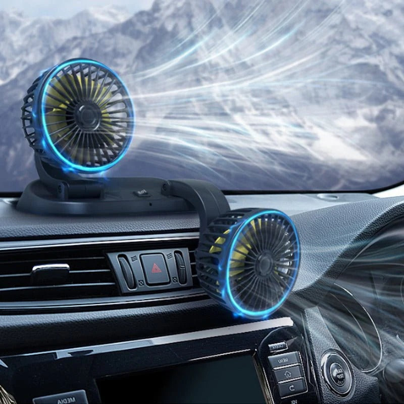 Ventilateur rafraîchissant - Profitez d'un air frais dans votre voiture