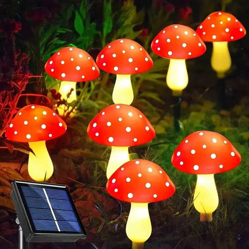 Lampes solaires LED décoratives d'extérieur