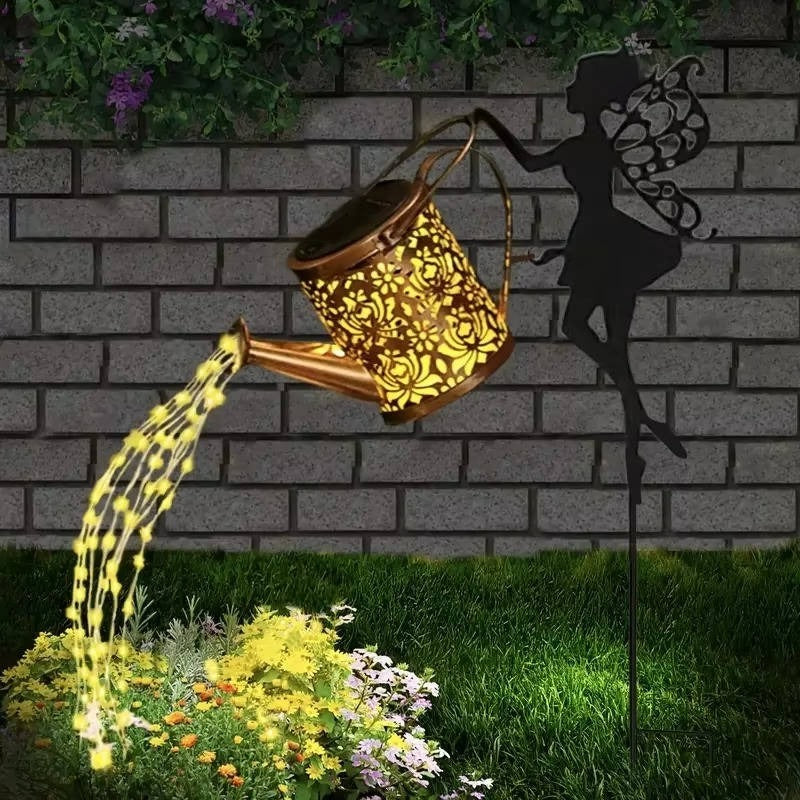 Lampe féerique suspendue, décoration lumineuse d'extérieur