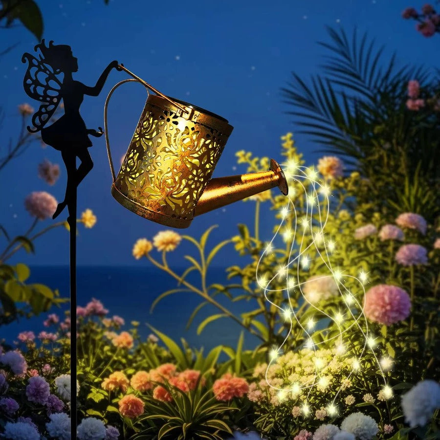 Lampe féerique suspendue, décoration lumineuse d'extérieur