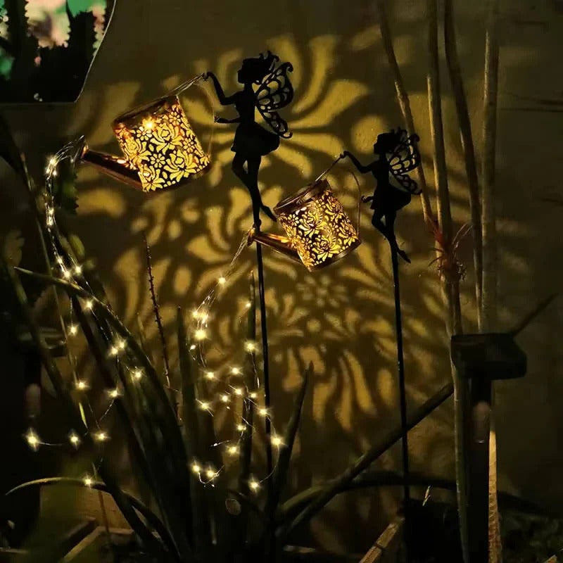 Lampe féerique suspendue, décoration lumineuse d'extérieur