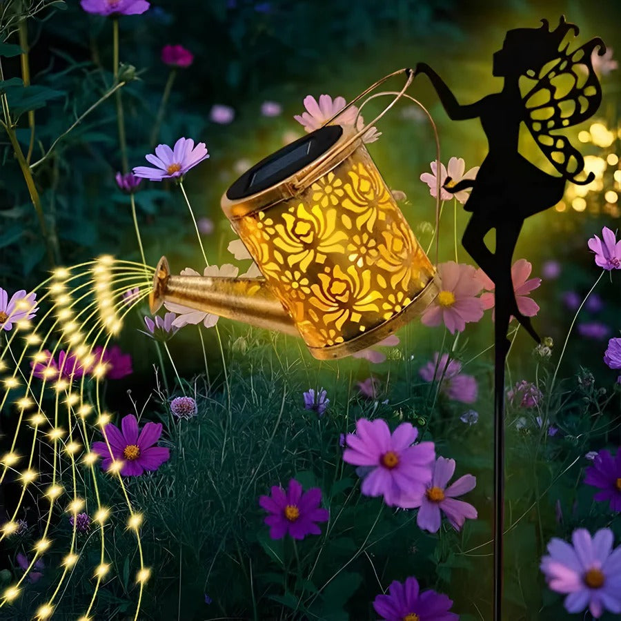 Lampe féerique suspendue, décoration lumineuse d'extérieur