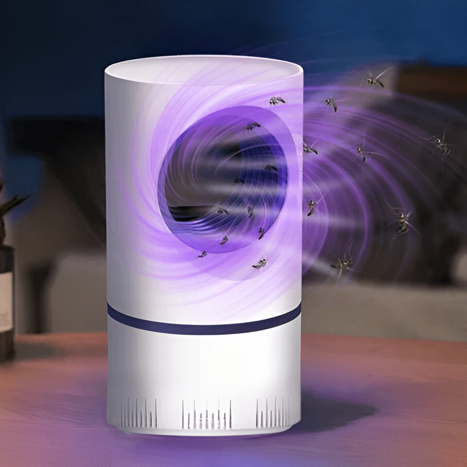 Lampe tueuse de moustiques électrique avec lumière UV et piège