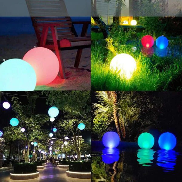 Lampe de piscine gonflable étanche à couleur changeante