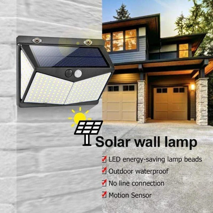 Lampe paysagère décorative solaire d'extérieur durable