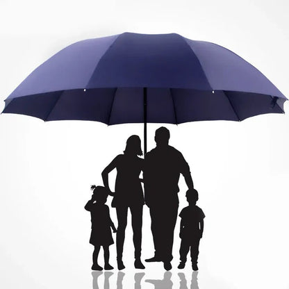 Parapluie pliant automatique à grande toile
