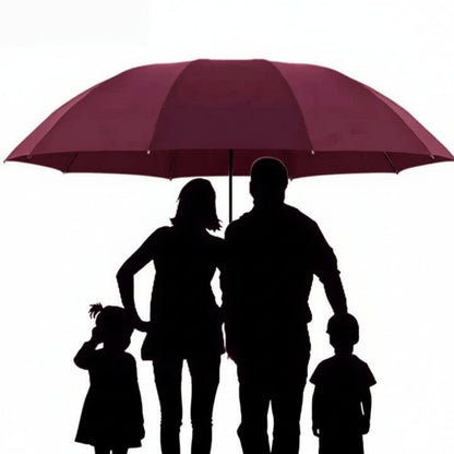 Parapluie pliant automatique à grande toile