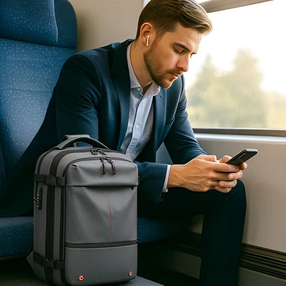 Sac à dos de camping avec compression interne