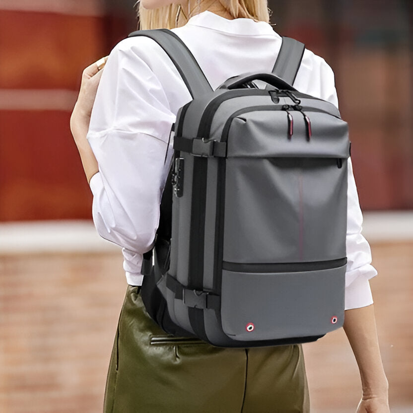 Sac à dos de camping avec compression interne
