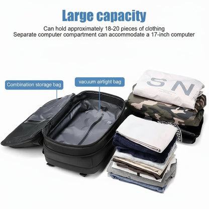 Sac à dos de camping avec compression interne