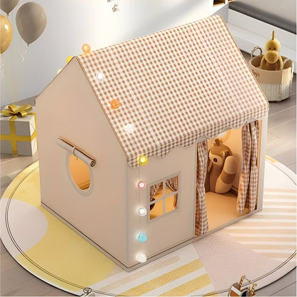 Tente de jeu d'intérieur, maisonnette portable pour enfant
