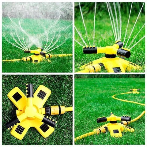 Arroseur rotatif 360° pour l'irrigation du jardin et de la pelouse