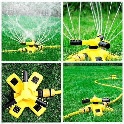 Arroseur rotatif 360° pour l'irrigation du jardin et de la pelouse