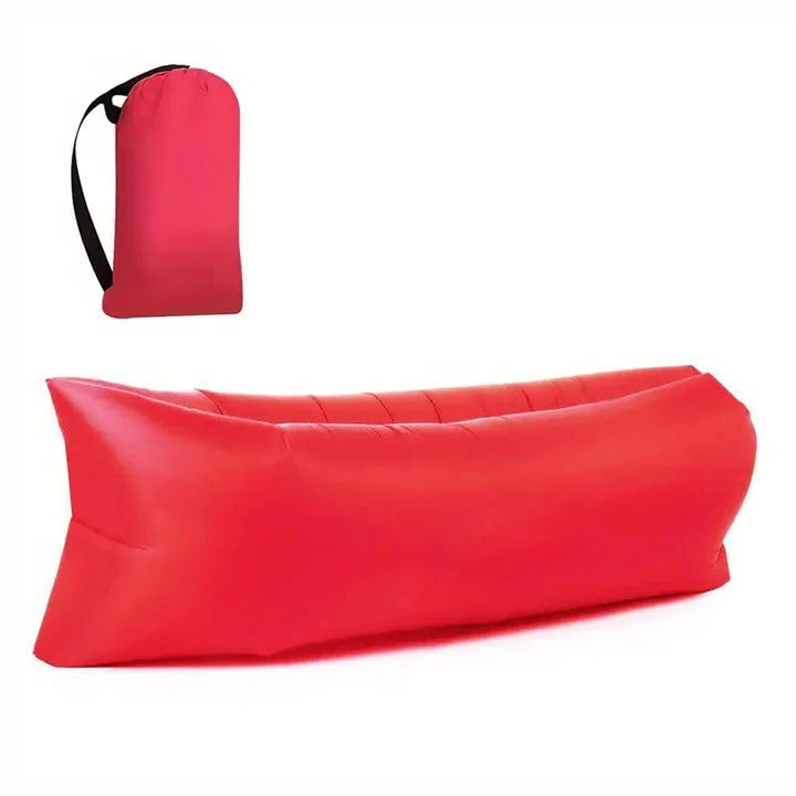 Matelas pneumatique lounger d'extérieur pour le camping et les aventures