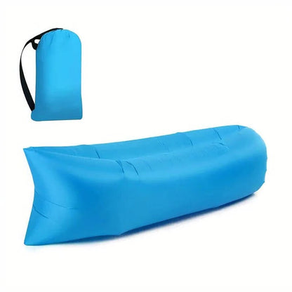 Matelas pneumatique lounger d'extérieur pour le camping et les aventures