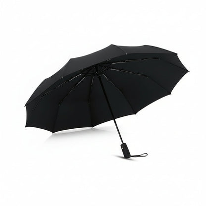 Parapluie robuste à toile ventilée pour intempéries
