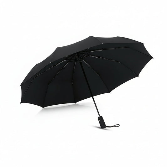 Parapluie robuste à toile ventilée pour intempéries