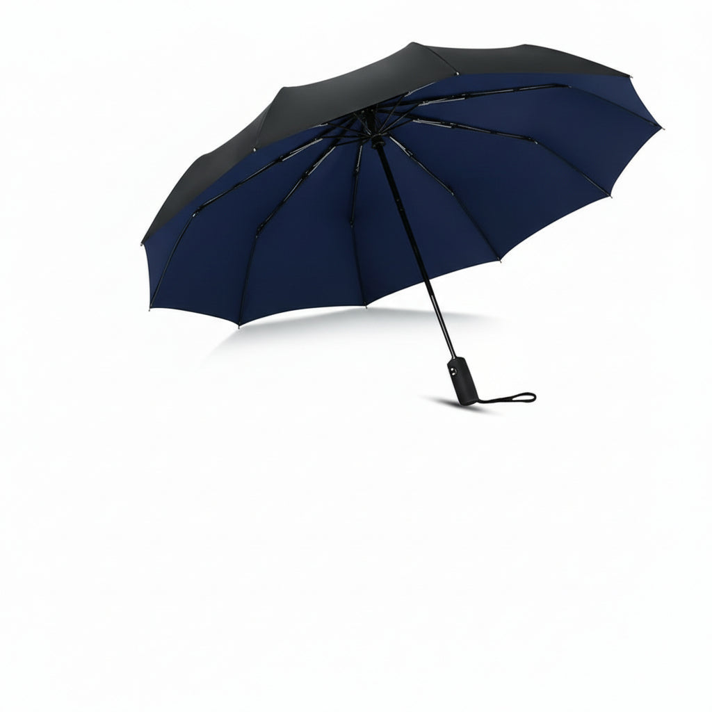 Parapluie robuste à toile ventilée pour intempéries