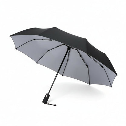 Parapluie robuste à toile ventilée pour intempéries